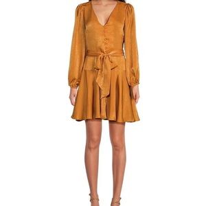 Like New! Worn only for a couple hours. Lucy Paris slip dress in Carmel